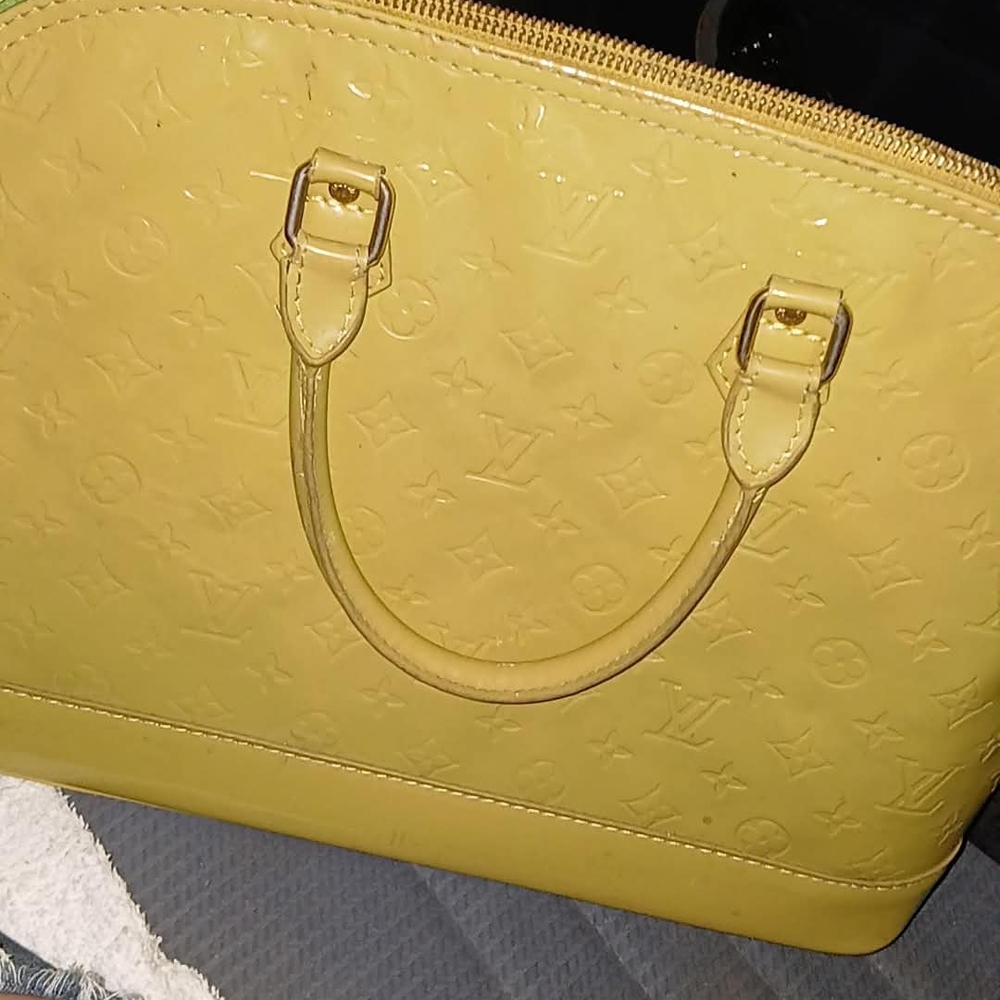 Louis Vuitton Yellow Tote Bag - Picture 2 of 3